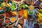1000 Piece Jigsaw Puzzle, Colors of Spices, Food puzzles, Variety of colors, Culinary-themed puzzle, Adult Puzzle, Castorland C-105328-2